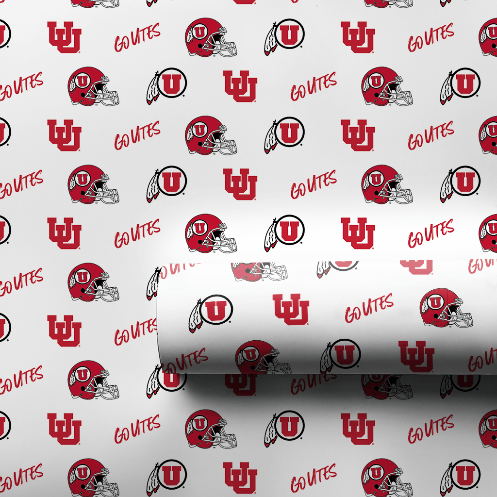Utah Football Legacy - Wrapping Paper - Aspen & Arlo