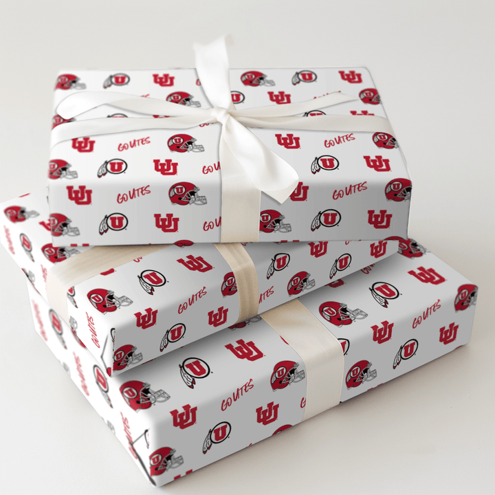 Utah Football Legacy - Wrapping Paper - Aspen & Arlo