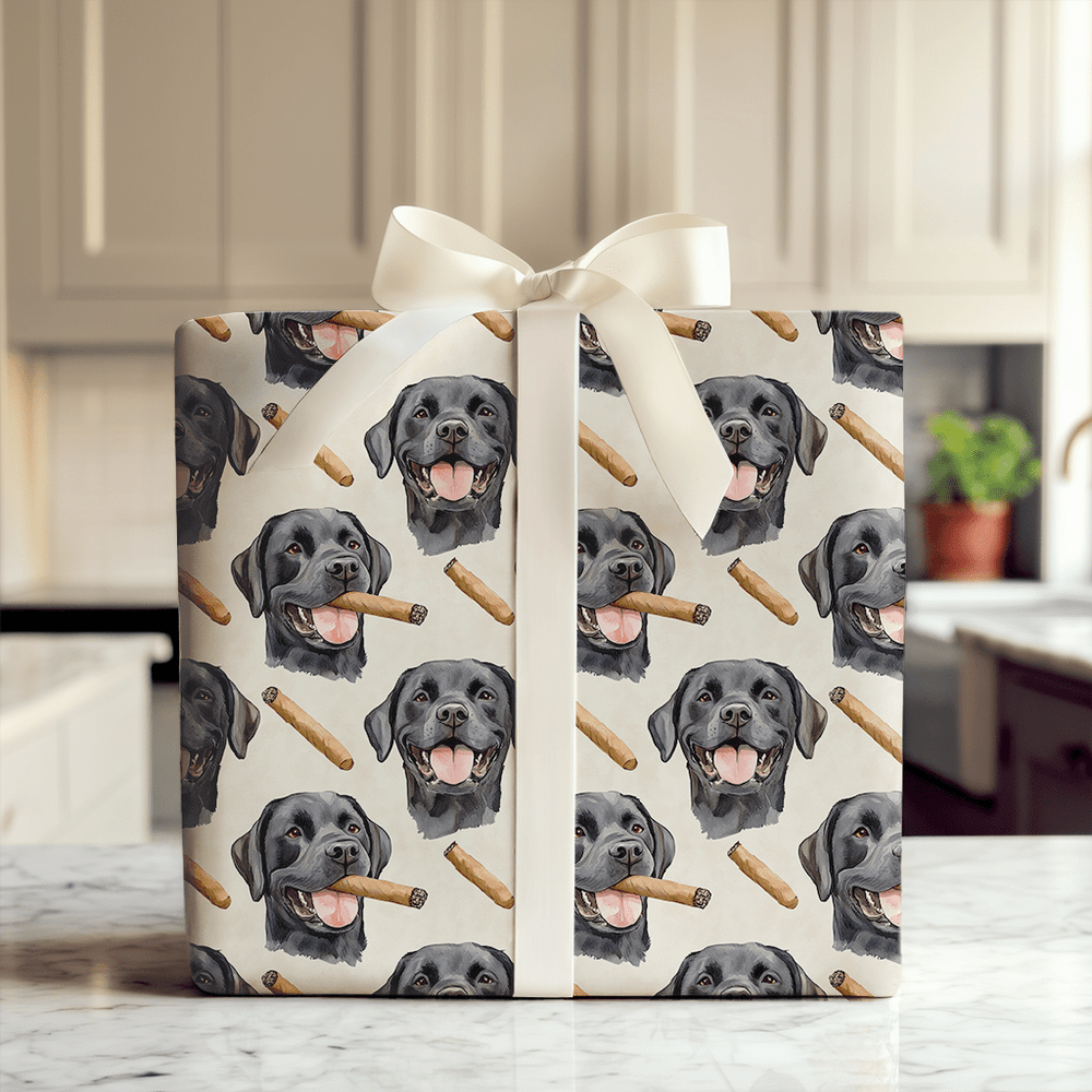 Puffin with Pops - Wrapping Paper - Aspen & Arlo