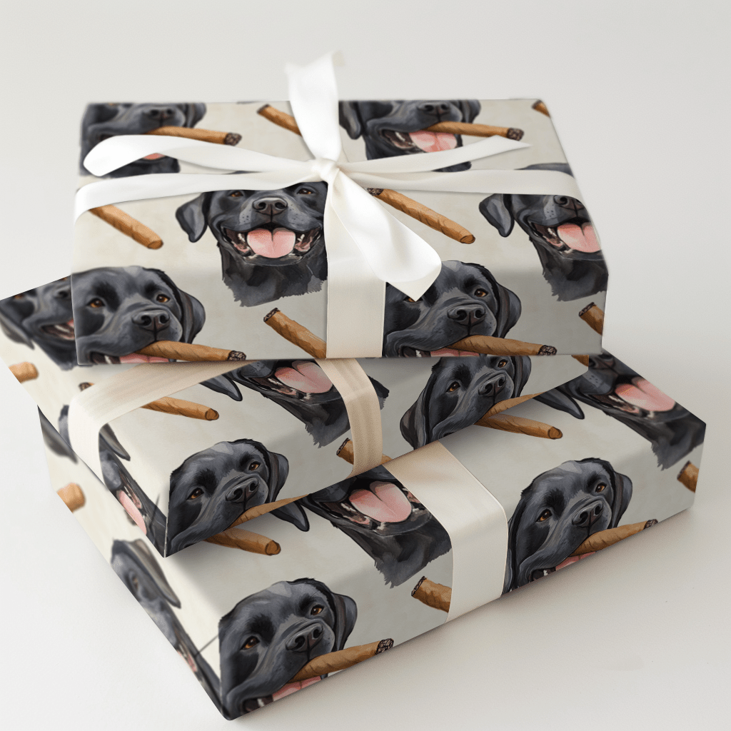 Puffin with Pops - Wrapping Paper - Aspen & Arlo