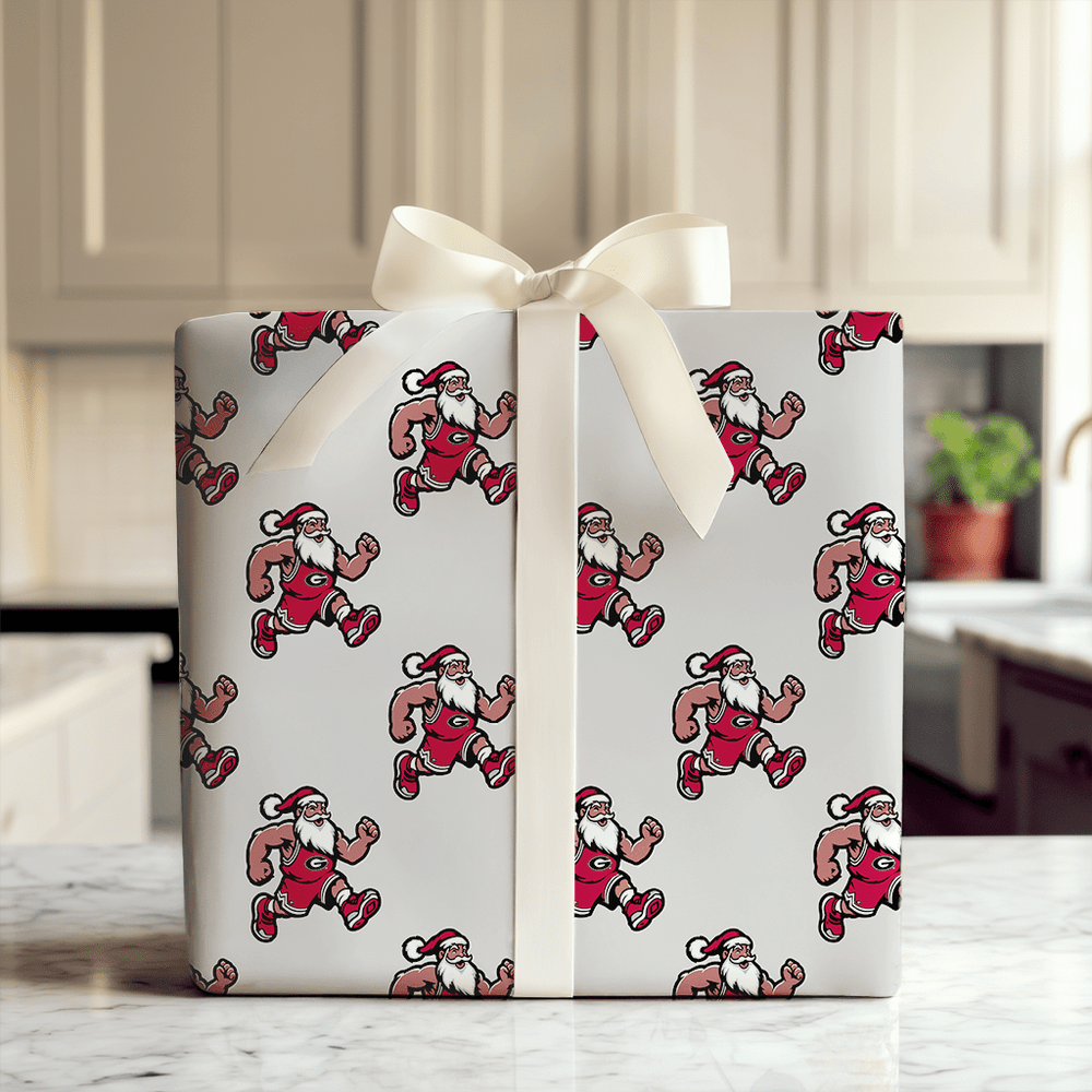 Deck the Court – UGA - Wrapping Paper - Aspen & Arlo