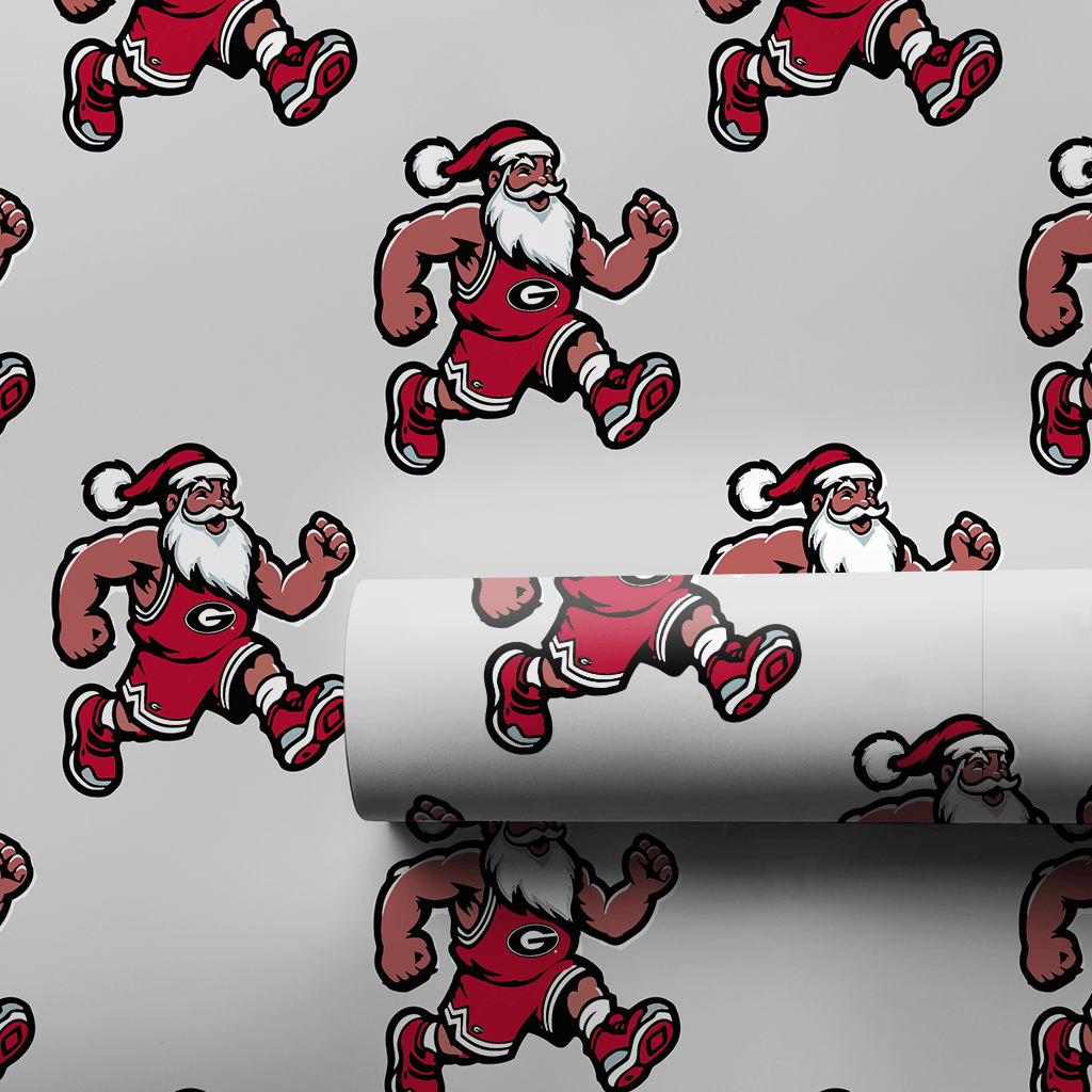 Deck the Court – UGA - Wrapping Paper - Aspen & Arlo