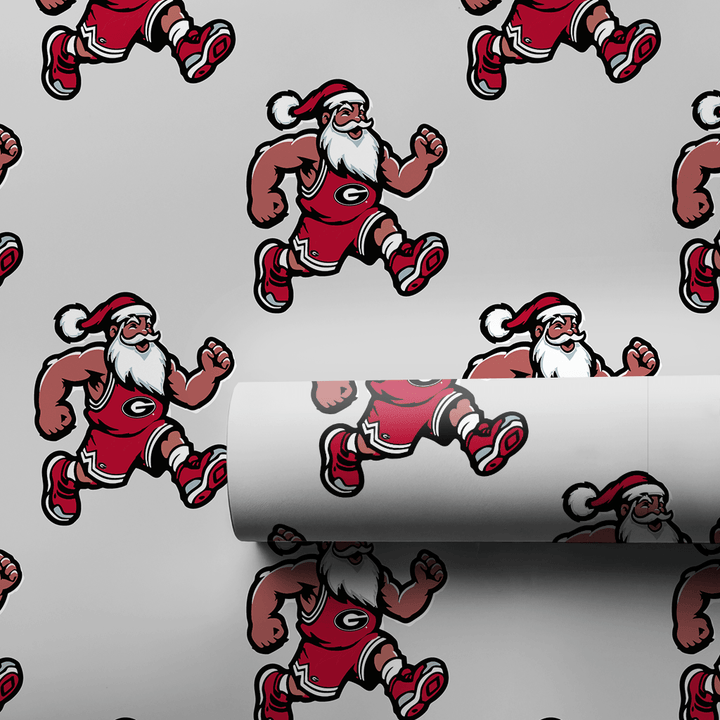 Deck the Court – UGA - Wrapping Paper - Aspen & Arlo