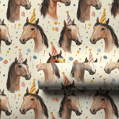 Horsing Around - Wrapping Paper - Aspen & Arlo