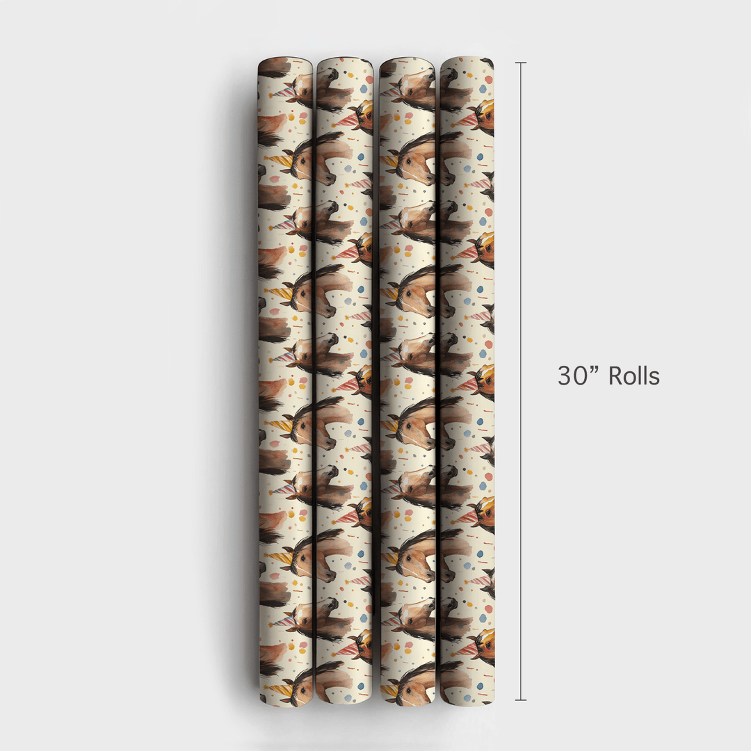 Horsing Around - Wrapping Paper - Aspen & Arlo