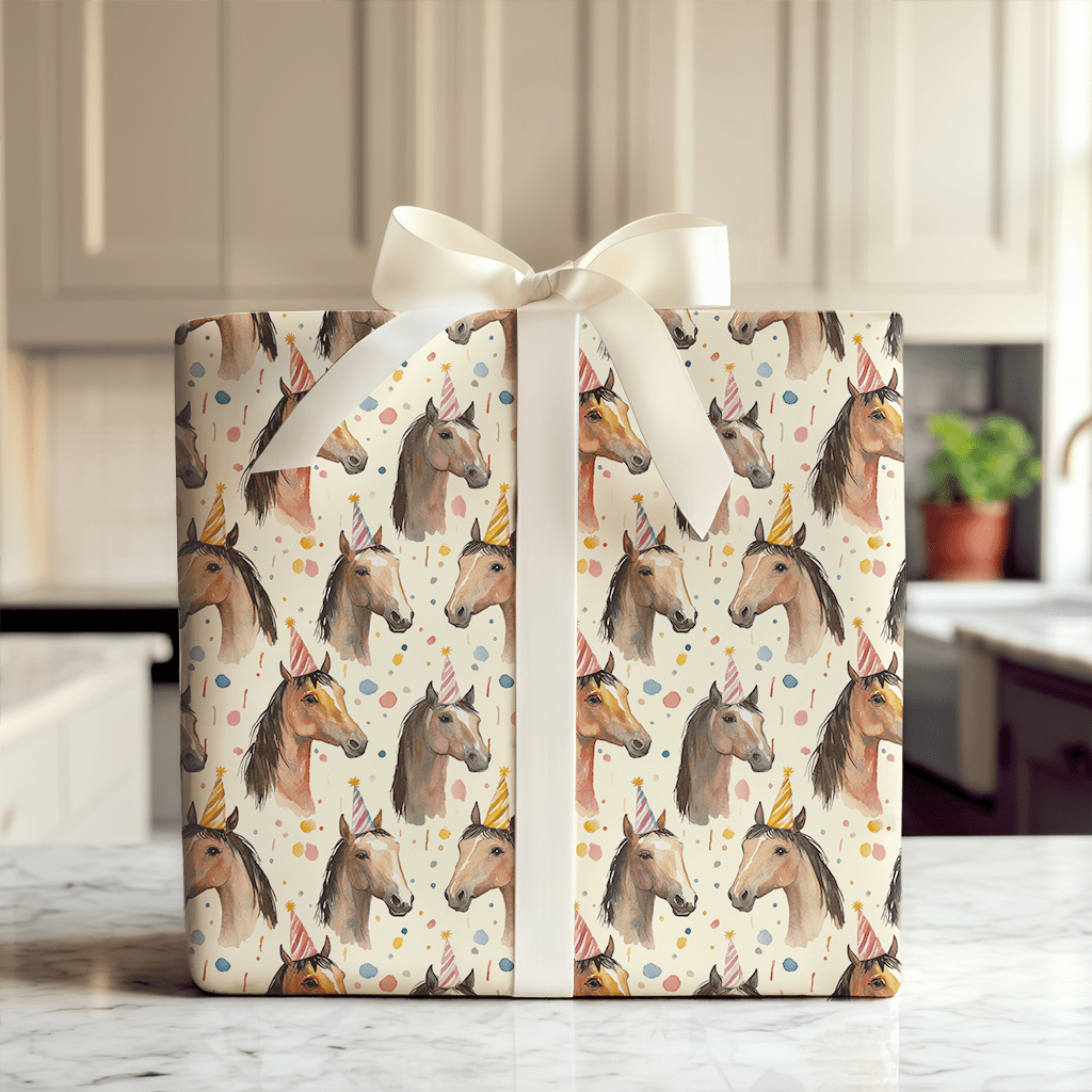 Horsing Around - Wrapping Paper - Aspen & Arlo