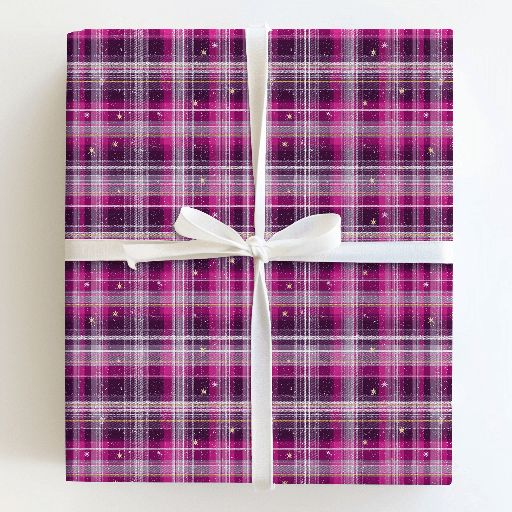 Purple Birthday - Wrapping Paper - Aspen & Arlo