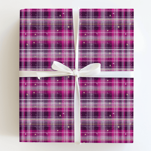 Purple Birthday - Wrapping Paper - Aspen & Arlo