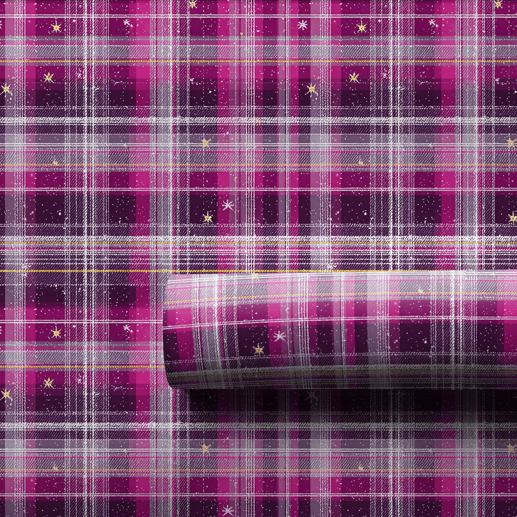 Purple Birthday - Wrapping Paper - Aspen & Arlo