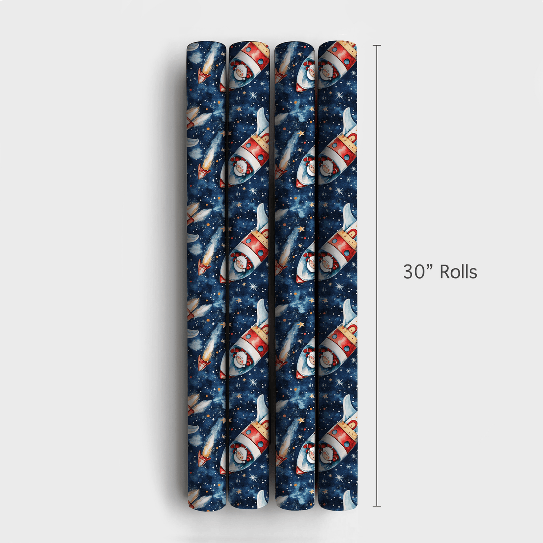 Inter - Santa - Wrapping Paper - Aspen & Arlo