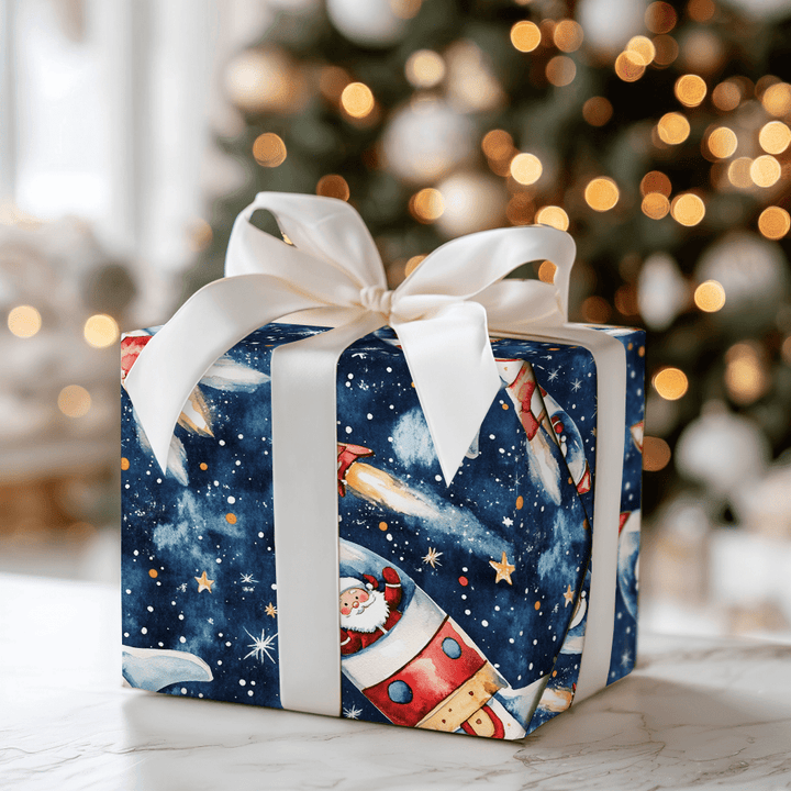 Inter - Santa - Wrapping Paper - Aspen & Arlo