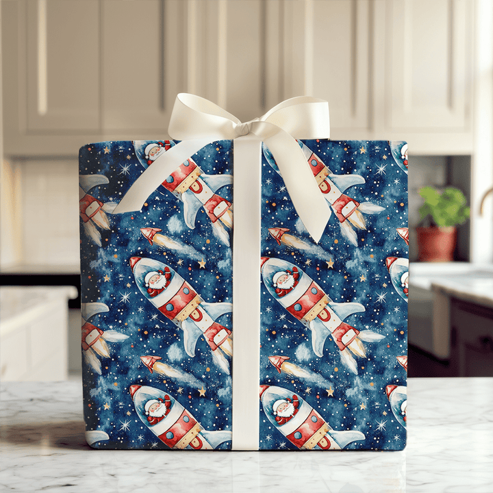 Inter - Santa - Wrapping Paper - Aspen & Arlo