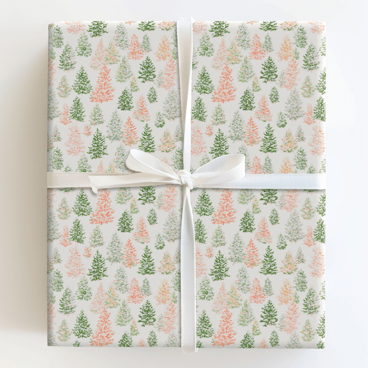 Twinkling Trees - Wrapping Paper - Aspen & Arlo