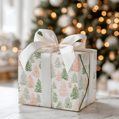Twinkling Trees - Wrapping Paper - Aspen & Arlo