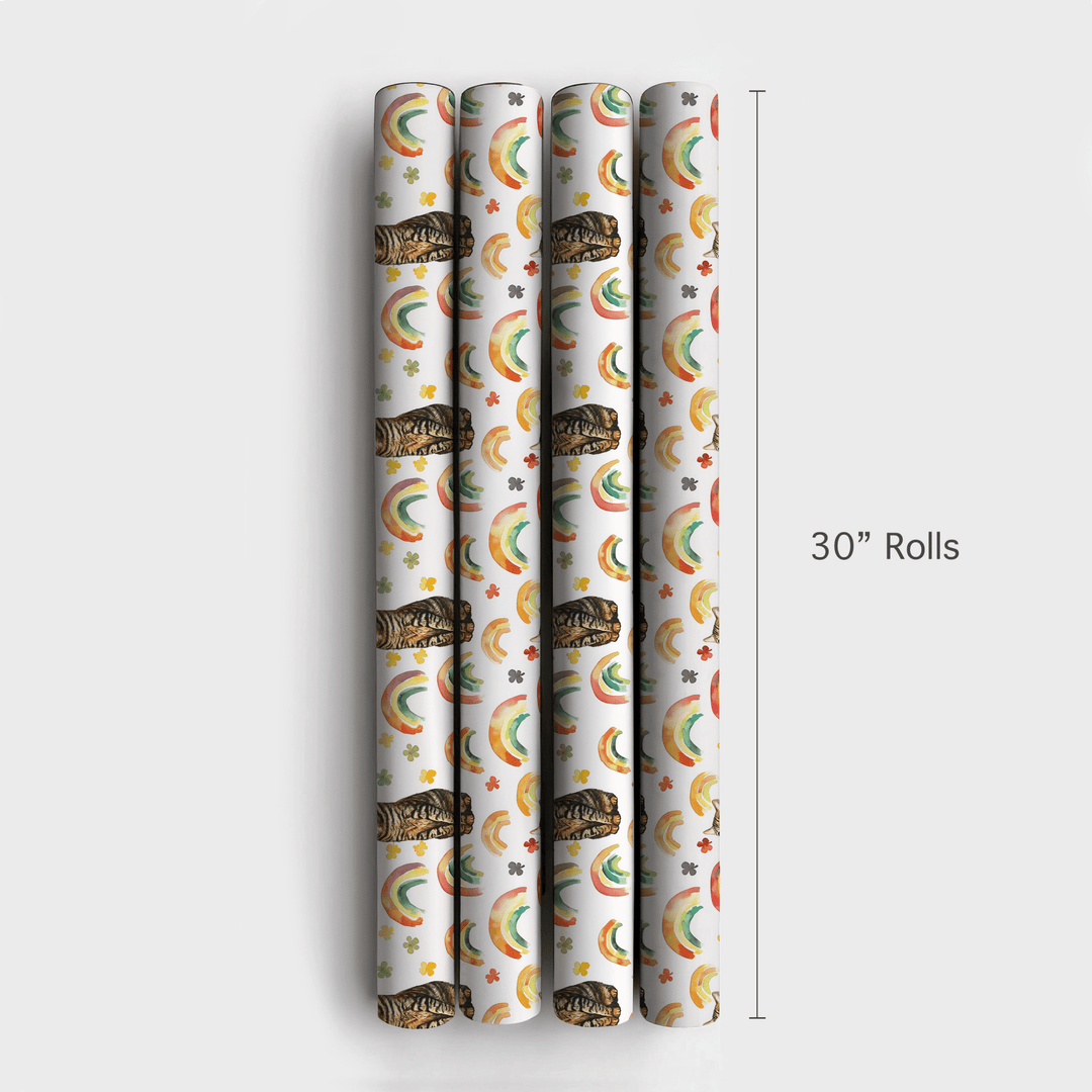Rainbows with the American Wirehair - Wrapping Paper - Aspen & Arlo