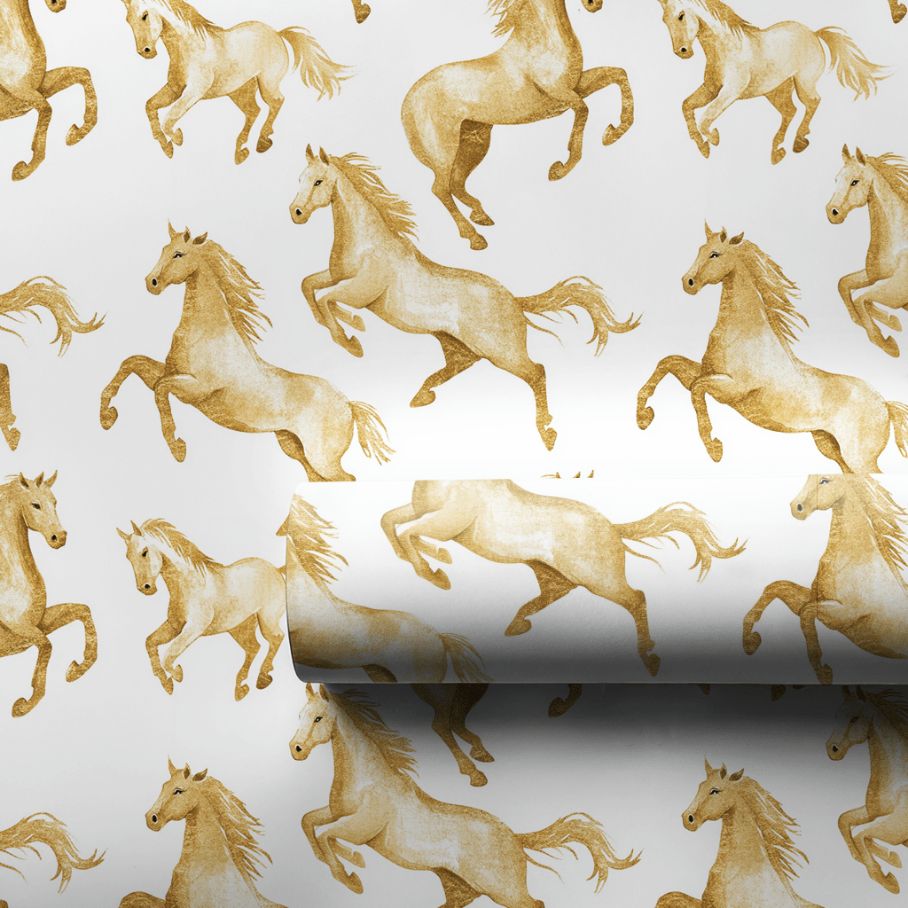 Race to the Gold - Wrapping Paper - Aspen & Arlo