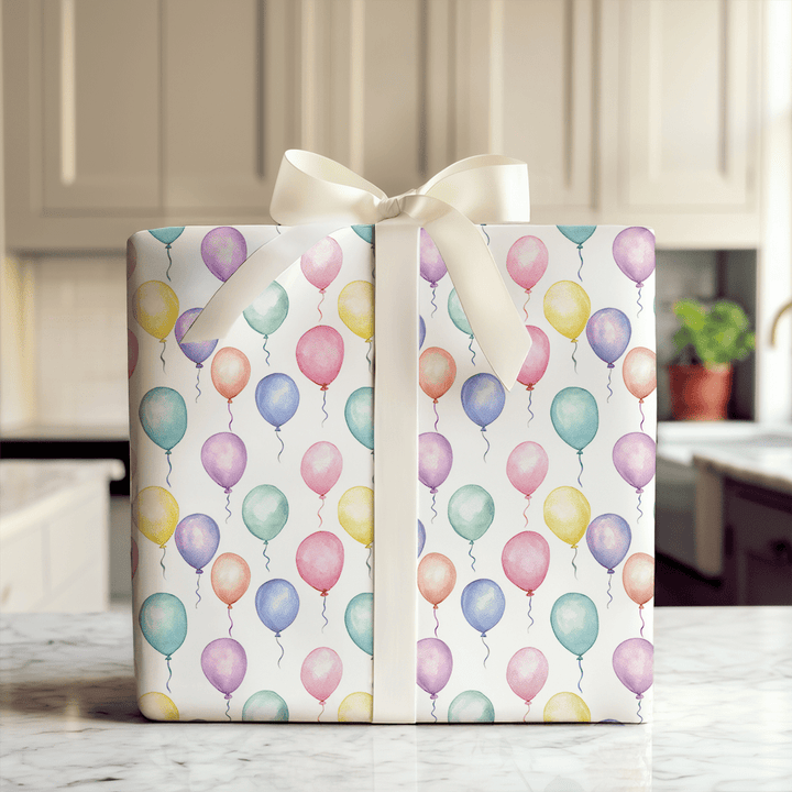 All Tied Up in Fun - Wrapping Paper - Aspen & Arlo