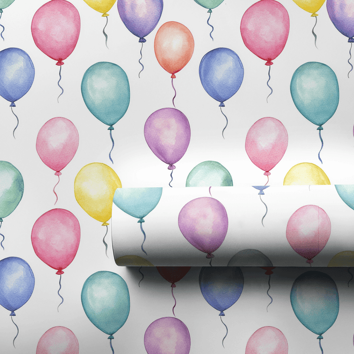 All Tied Up in Fun - Wrapping Paper - Aspen & Arlo