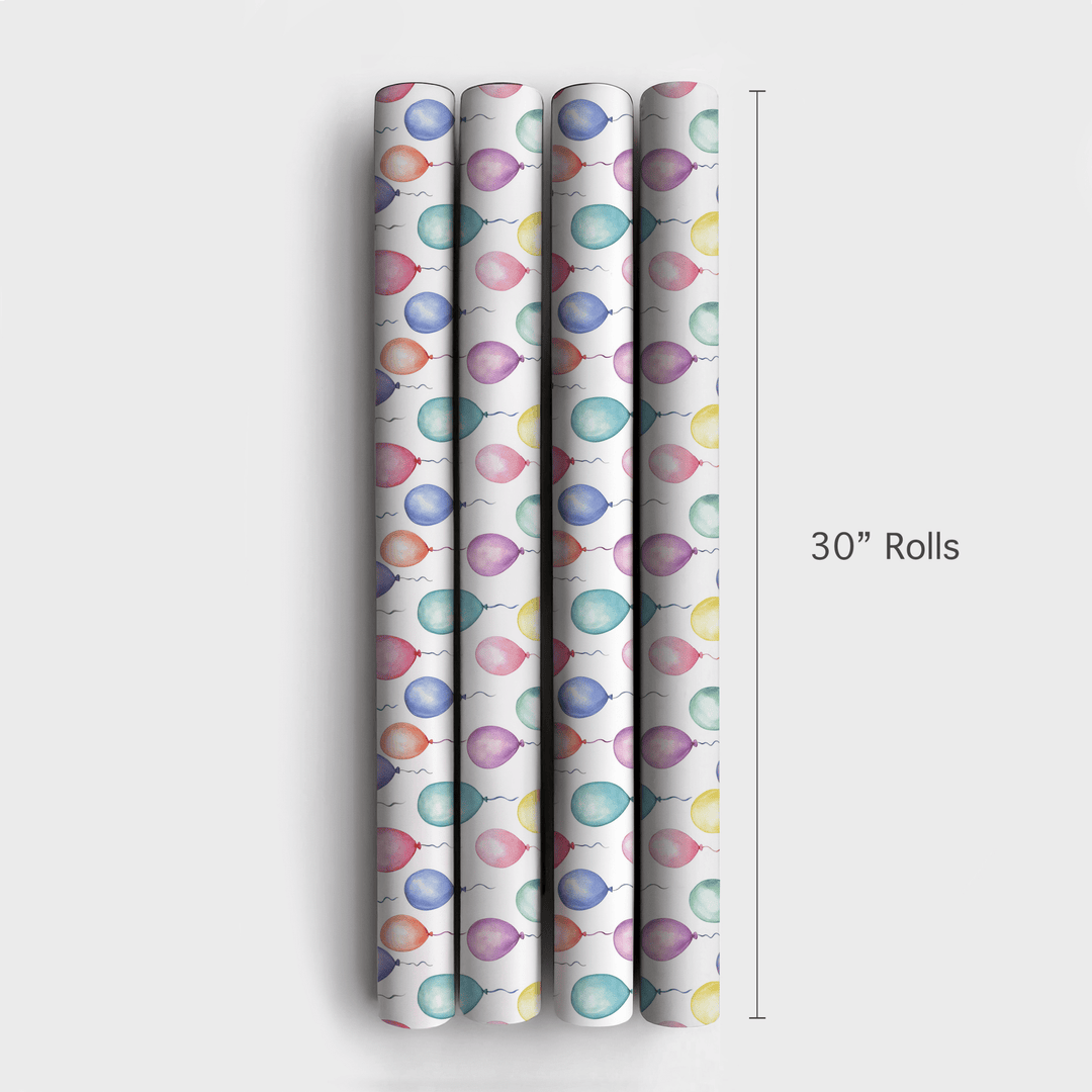 All Tied Up in Fun - Wrapping Paper - Aspen & Arlo
