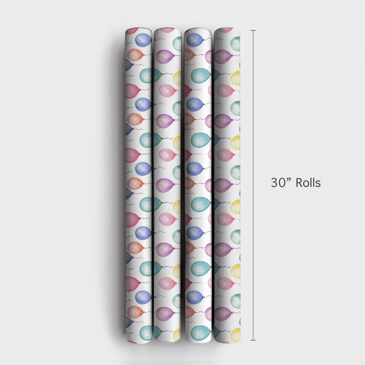 All Tied Up in Fun - Wrapping Paper - Aspen & Arlo