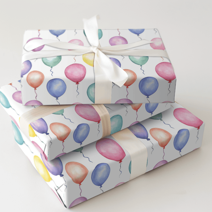 All Tied Up in Fun - Wrapping Paper - Aspen & Arlo