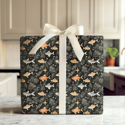 Fish Upon A Star - Wrapping Paper - Aspen & Arlo