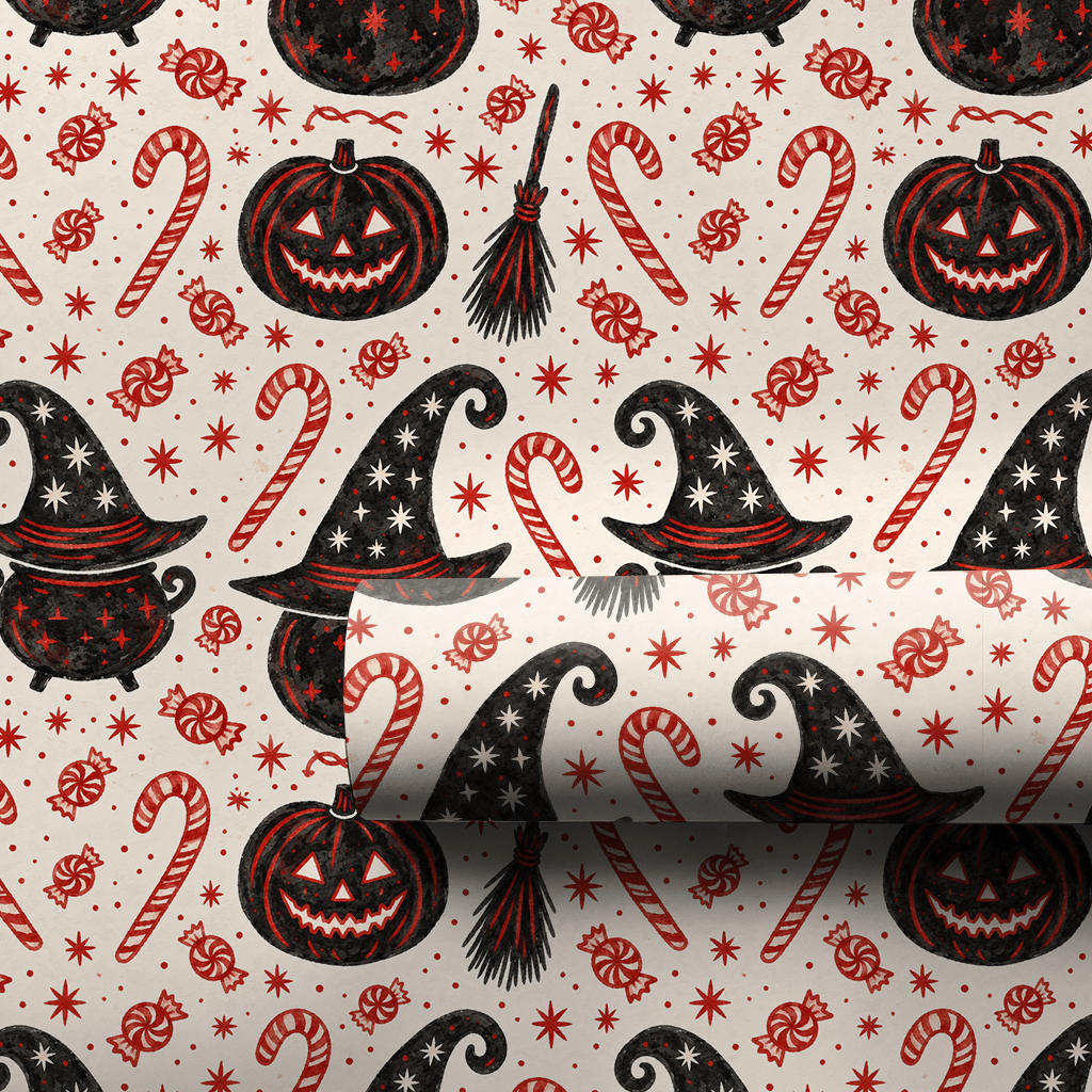 Trick or Sweet - Wrapping Paper - Aspen & Arlo