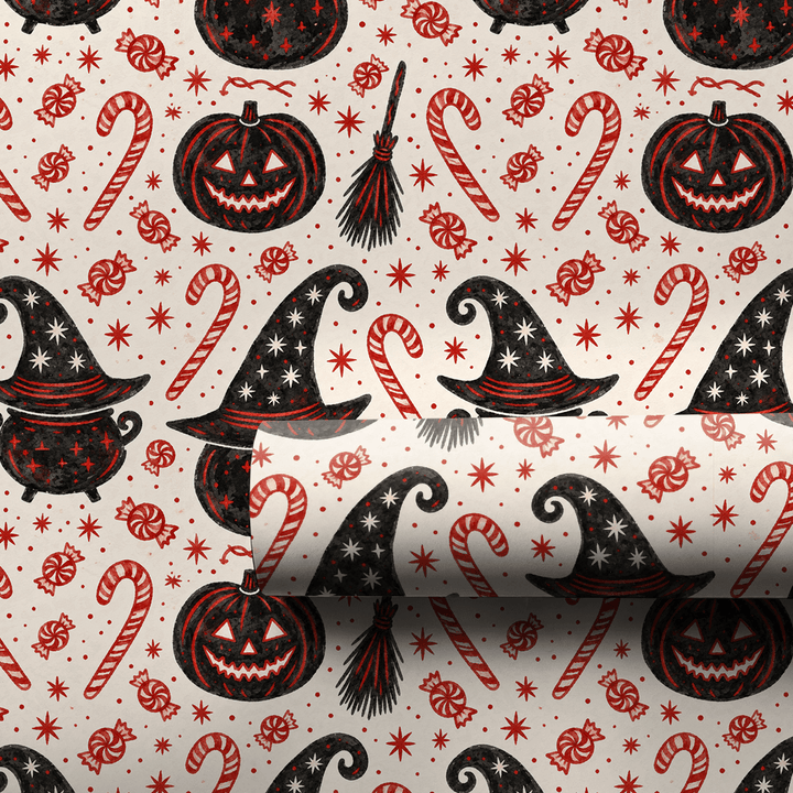 Trick or Sweet - Wrapping Paper - Aspen & Arlo