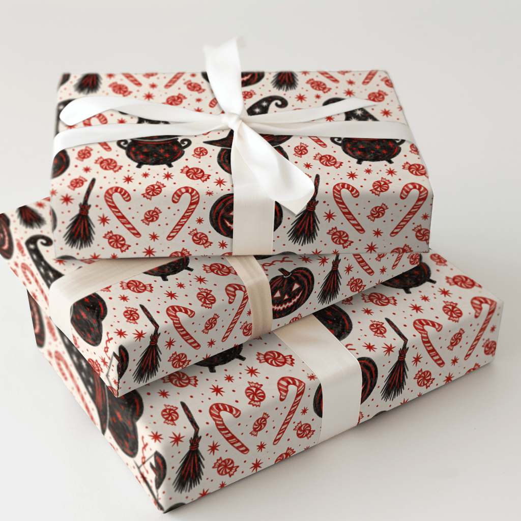 Trick or Sweet - Wrapping Paper - Aspen & Arlo
