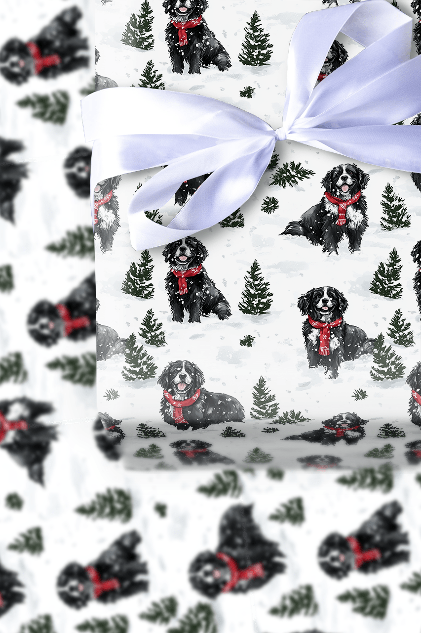 Snow Day for Newfoundland - Wrapping Paper - Aspen & Arlo