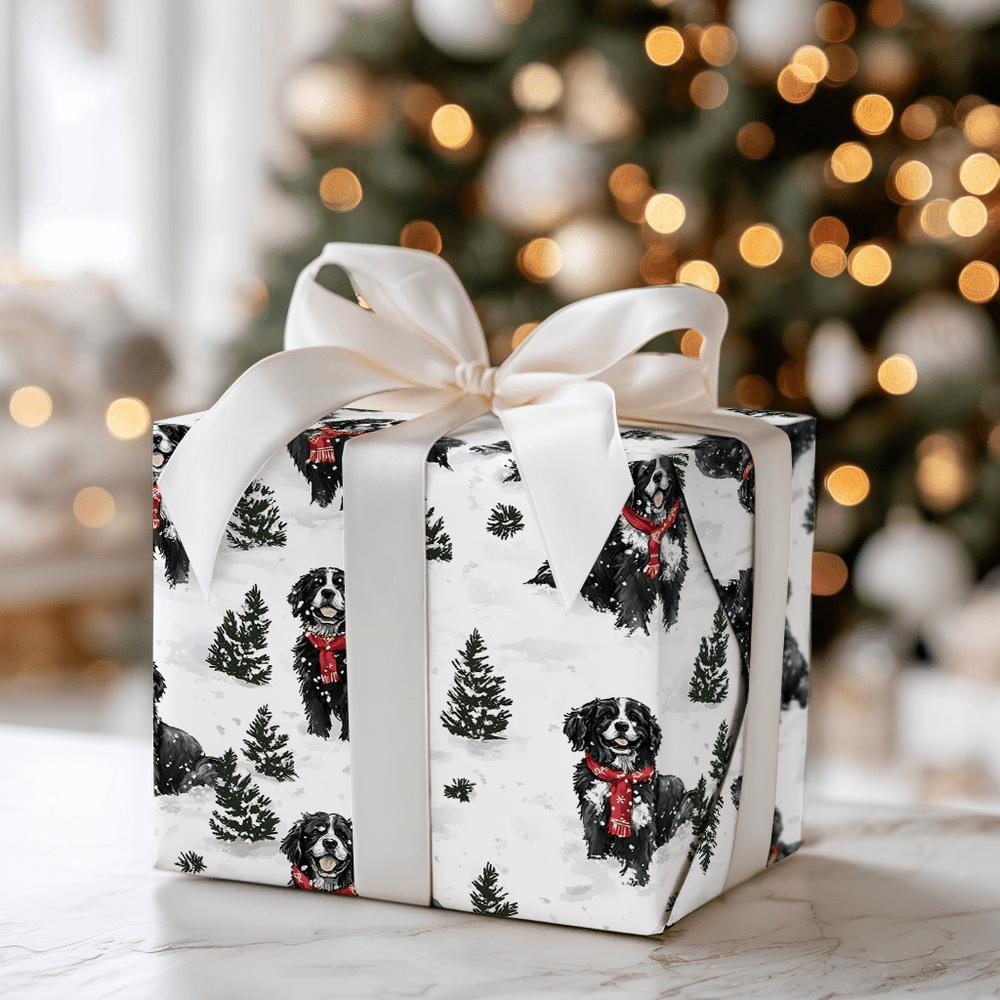 Snow Day for Newfoundland - Wrapping Paper - Aspen & Arlo