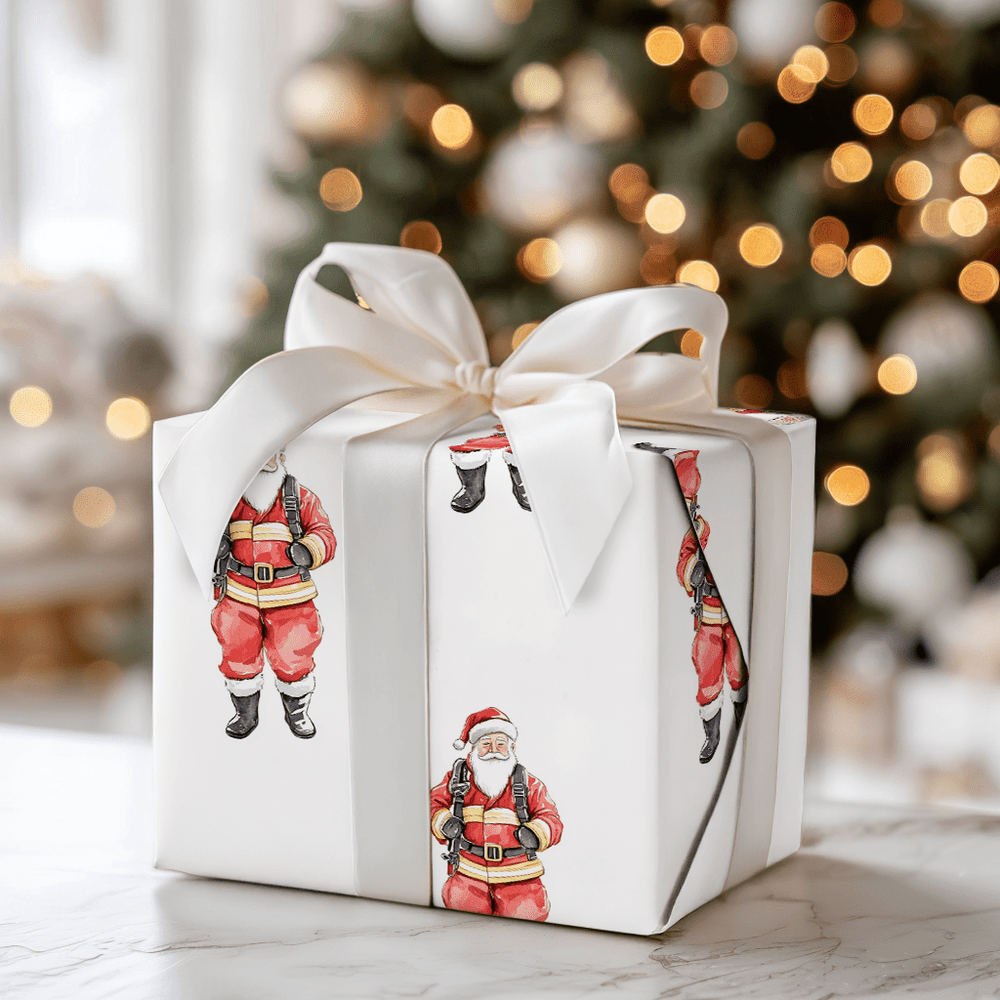 Don't Claus a Fire - Wrapping Paper - Aspen & Arlo