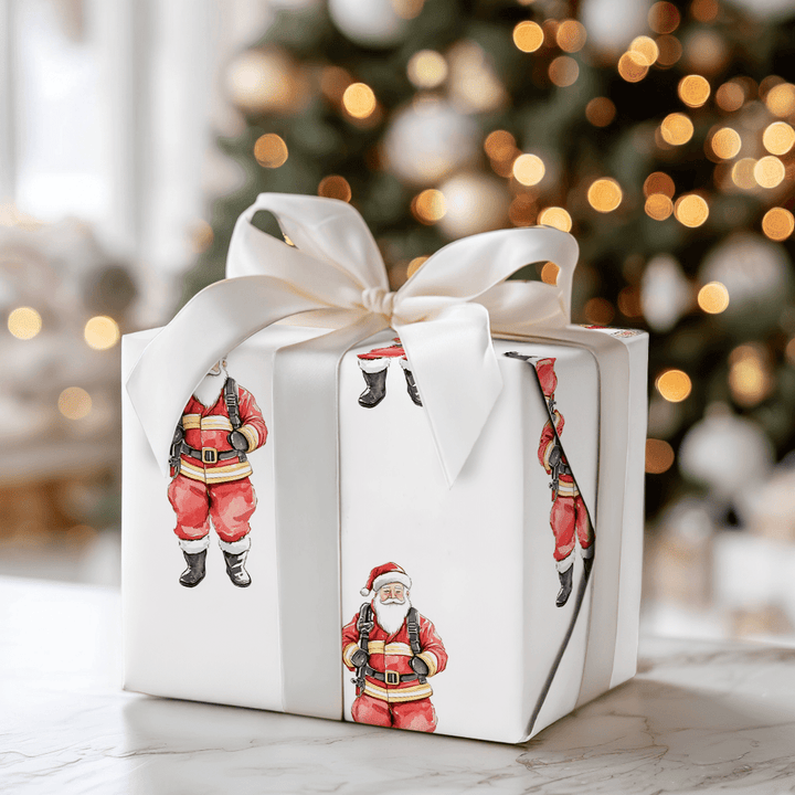 Don't Claus a Fire - Wrapping Paper - Aspen & Arlo