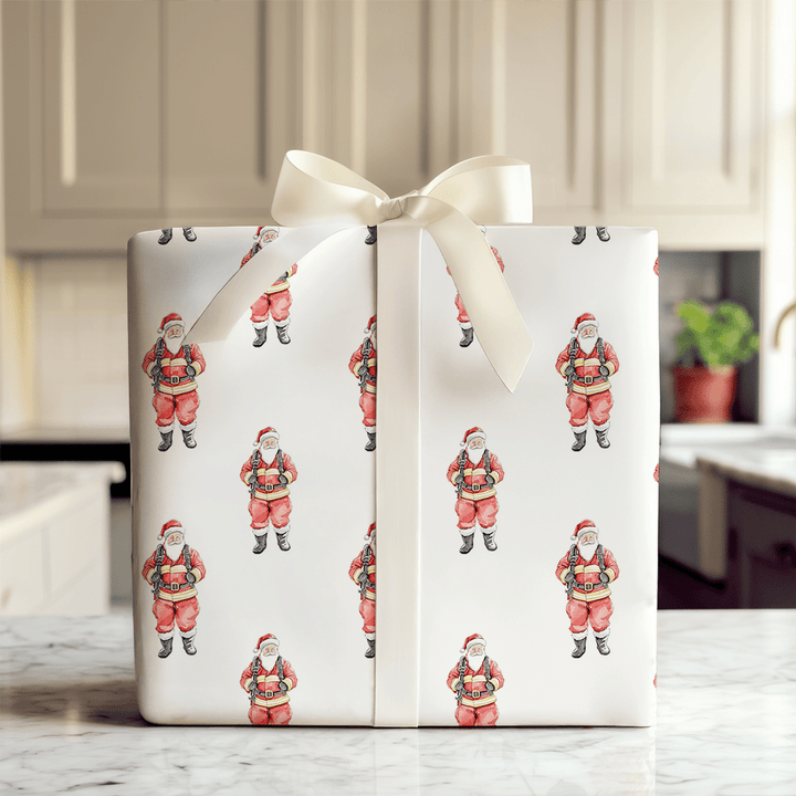 Don't Claus a Fire - Wrapping Paper - Aspen & Arlo