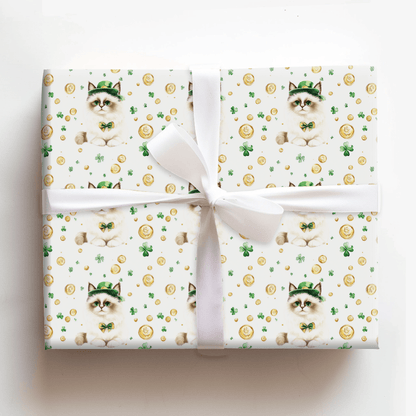 Golden with the Ragdoll - Wrapping Paper - Aspen & Arlo