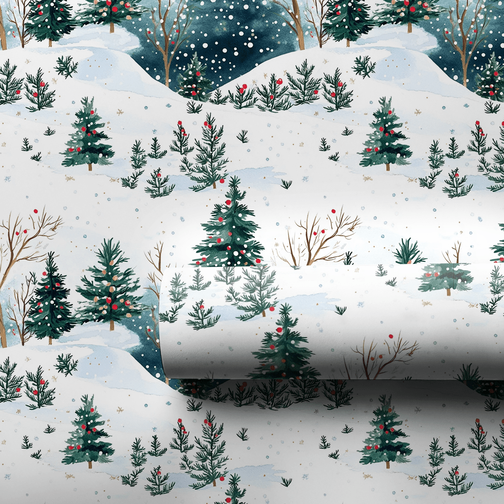 Willie Night - Wrapping Paper - Aspen & Arlo