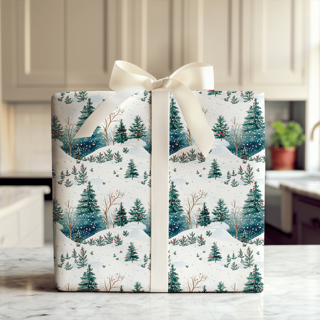 Willie Night - Wrapping Paper - Aspen & Arlo