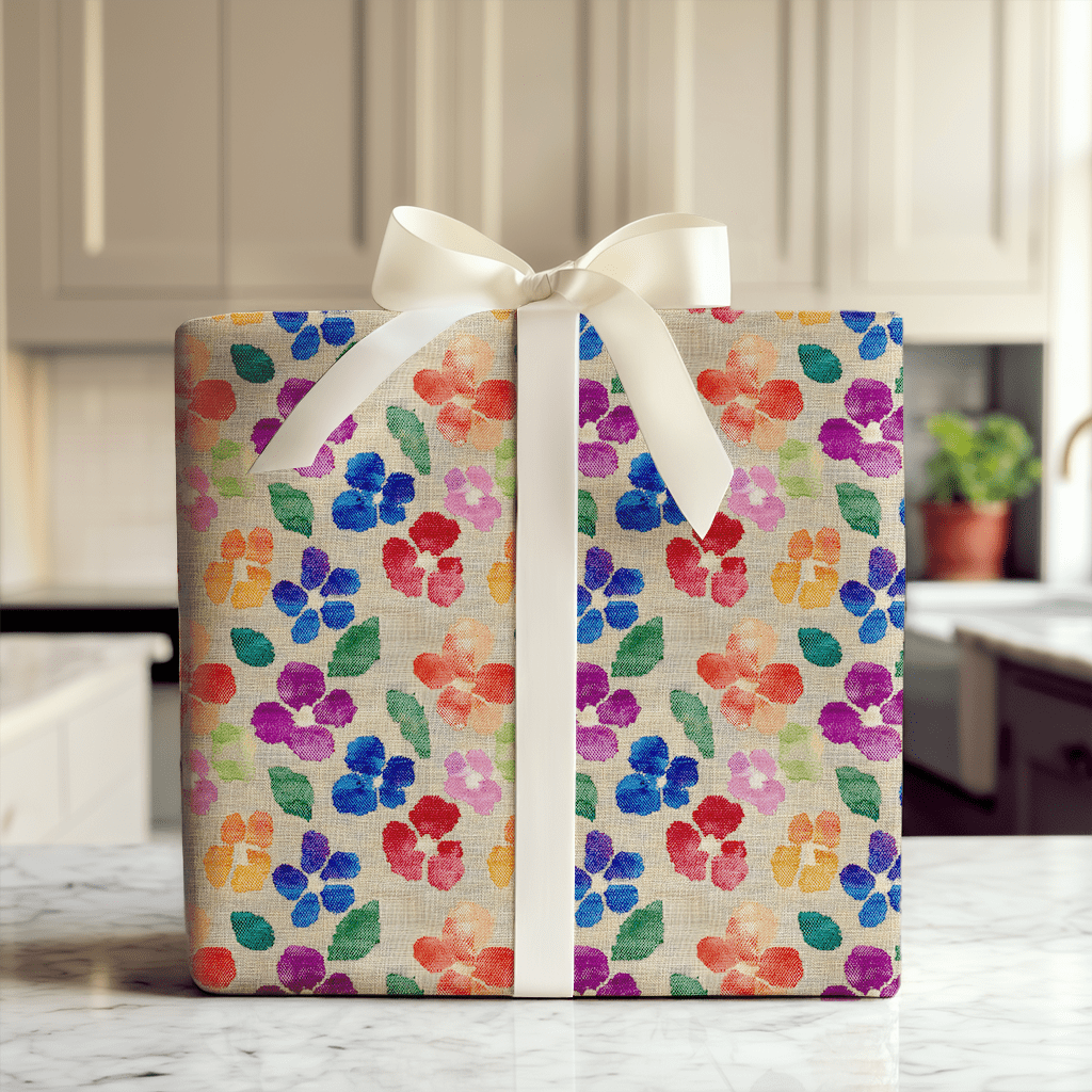 Petals and Thread - Wrapping Paper - Aspen & Arlo