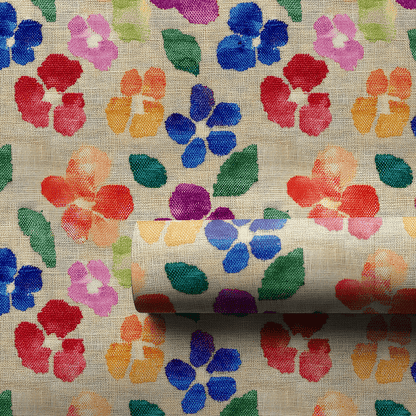 Petals and Thread - Wrapping Paper - Aspen & Arlo