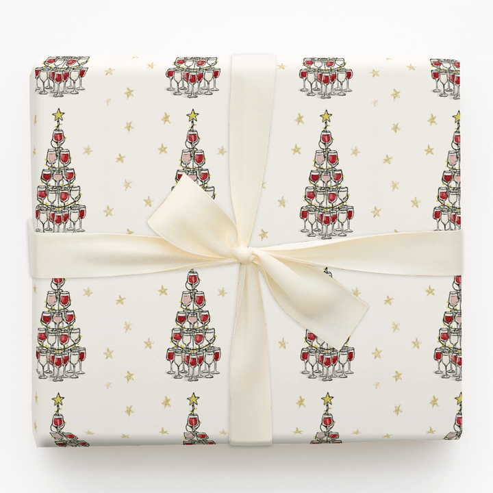 Merry and Merlot - Wrapping Paper - Aspen & Arlo
