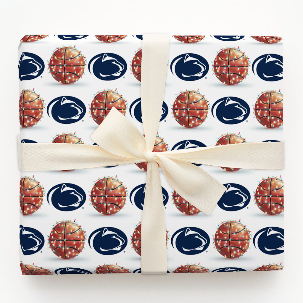 Twinkle Court Penn State - Wrapping Paper - Aspen & Arlo