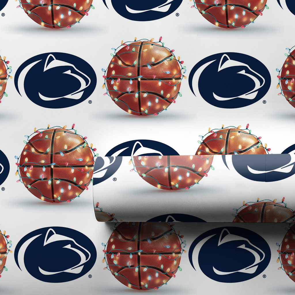 Twinkle Court Penn State - Wrapping Paper - Aspen & Arlo