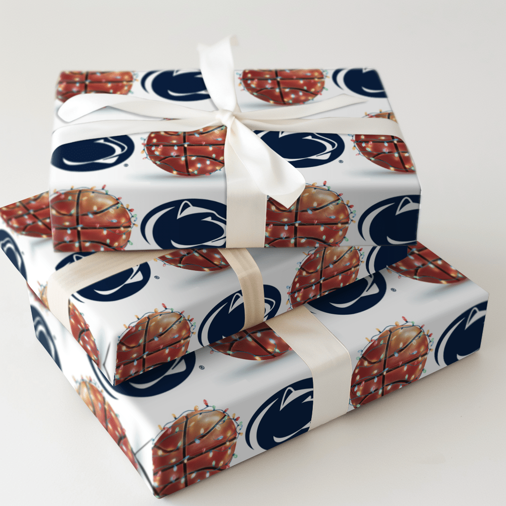 Twinkle Court Penn State - Wrapping Paper - Aspen & Arlo
