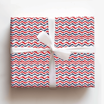 Starry & Stripes - Wrapping Paper - Aspen & Arlo