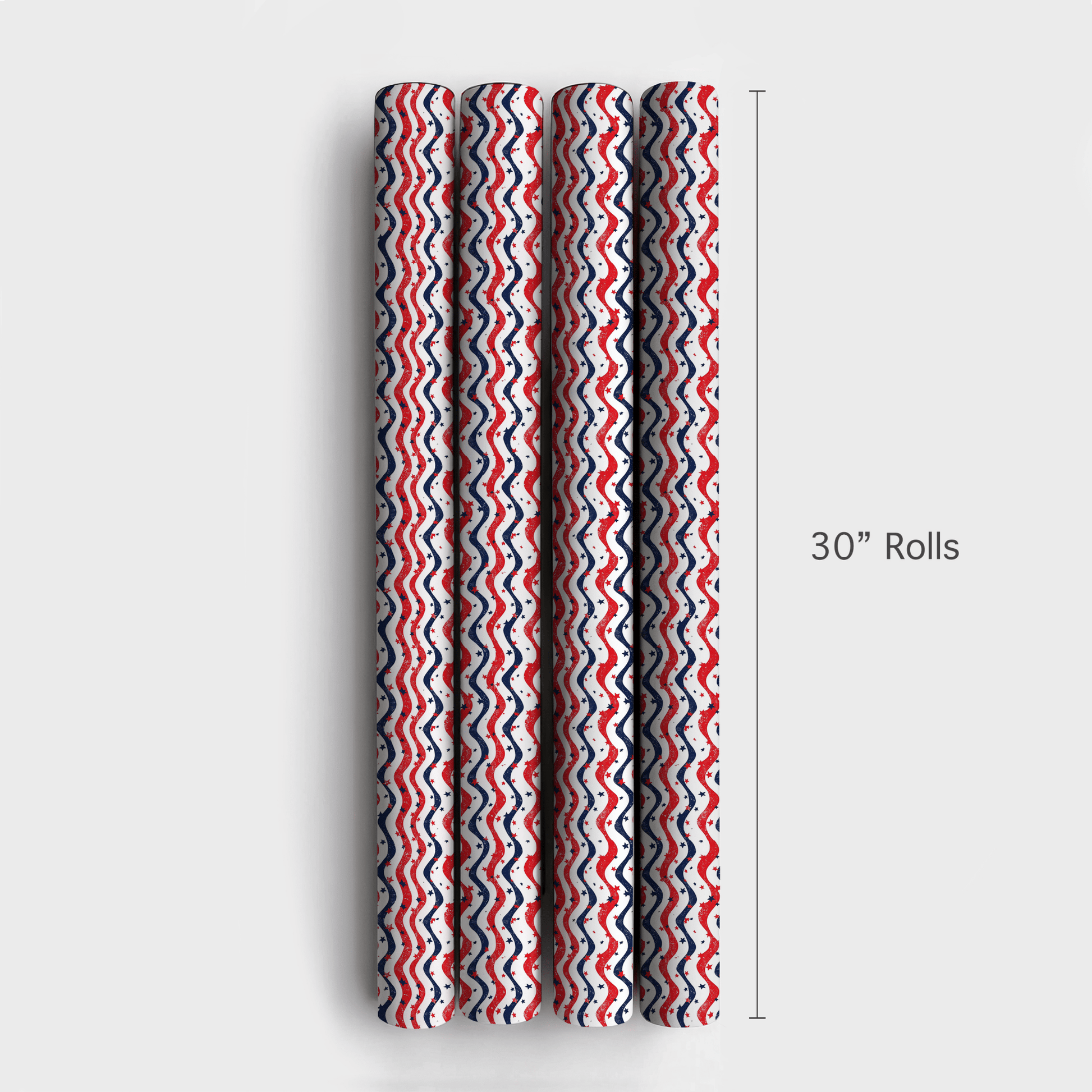 Starry & Stripes - Wrapping Paper - Aspen & Arlo