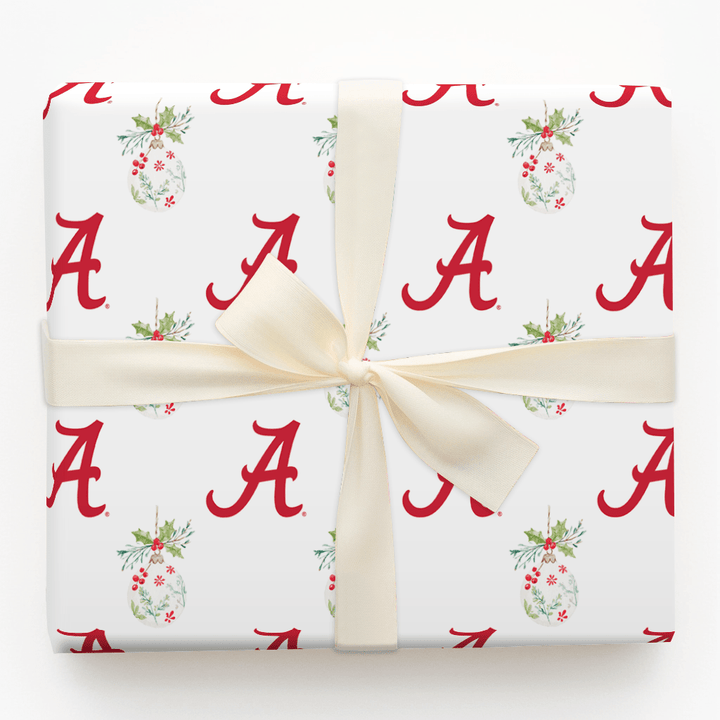 Alabama Ornament - Wrapping Paper - Aspen & Arlo