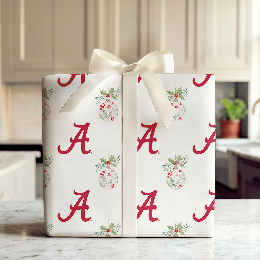 Alabama Ornament - Wrapping Paper - Aspen & Arlo
