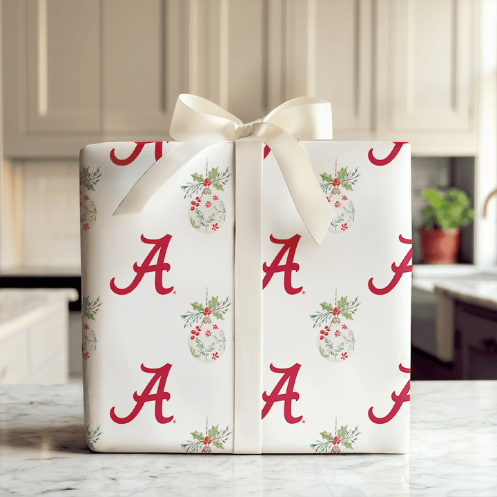 Alabama Ornament - Wrapping Paper - Aspen & Arlo