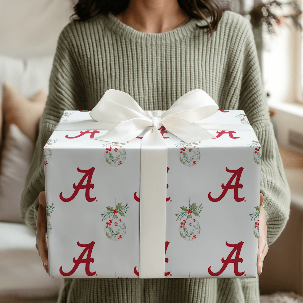 Alabama Ornament - Wrapping Paper - Aspen & Arlo