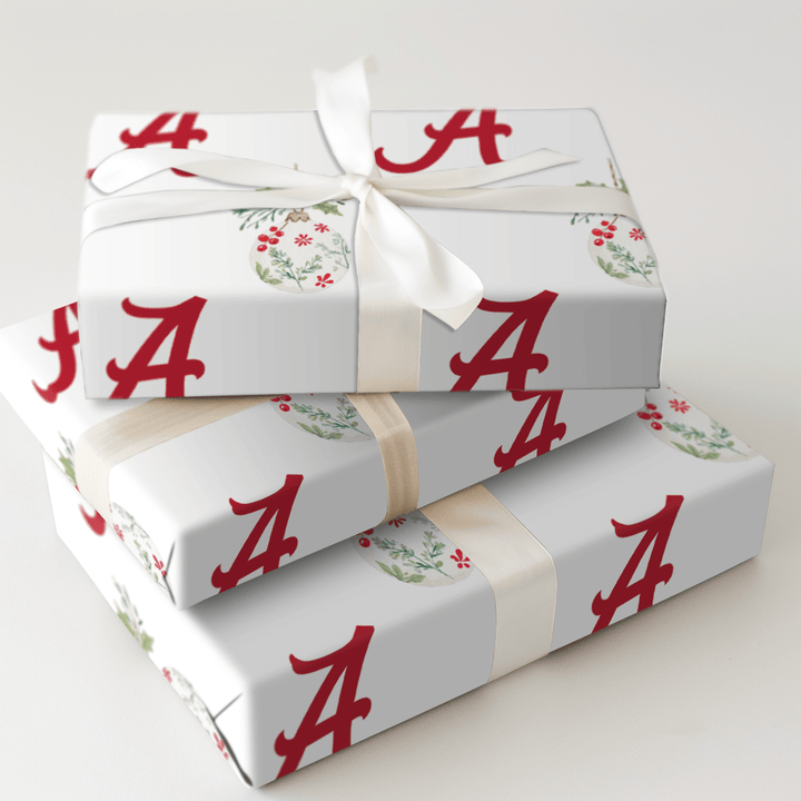 Alabama Ornament - Wrapping Paper - Aspen & Arlo